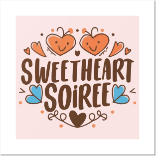 Cute Sweetheart I'm Soiree - Valentine's Day Ball Posters and Art